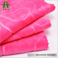 Mulinsen Textile Single Face Dyed Emboss Polyester Soft Velvet Fabric Manufacturers